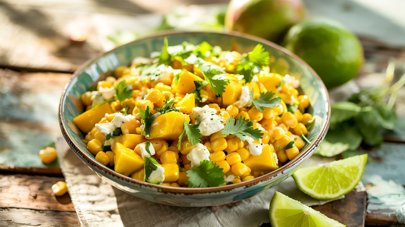 Ingredients Overview Mango Elote
