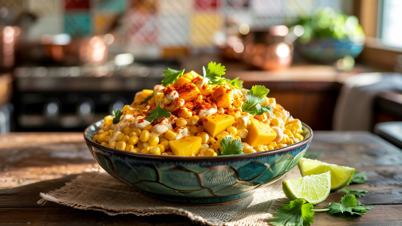 Mango Elote Corn Salad