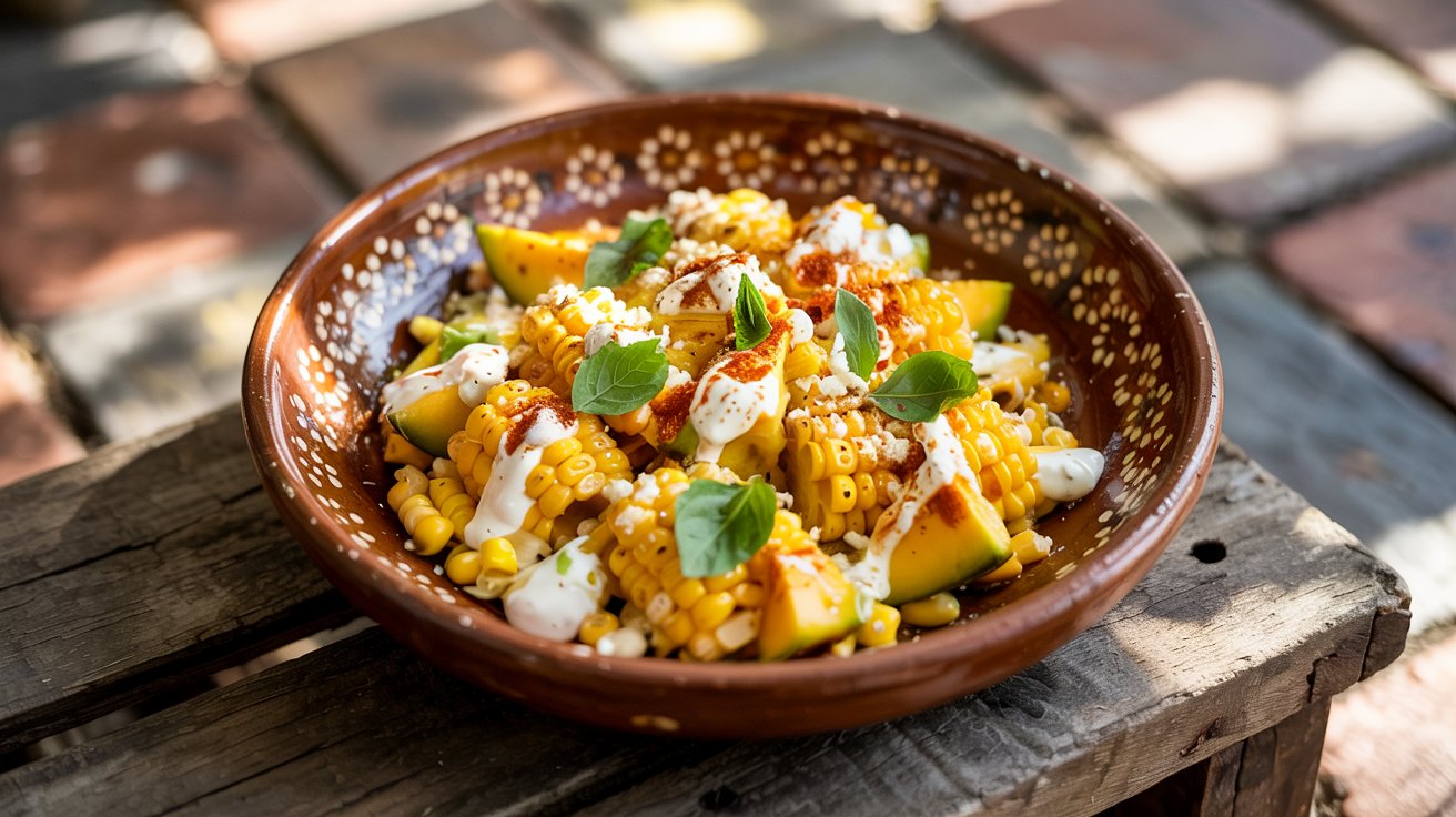 Serving Suggestions mango elote