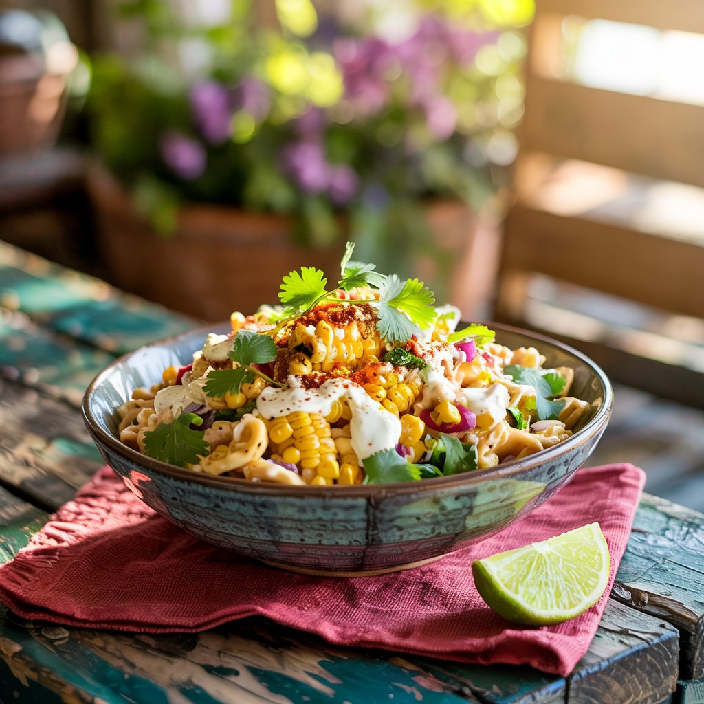 What is Mexican Street Corn Pasta Salad