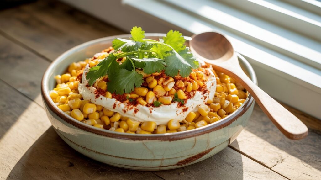 Smoked Street Corn Dip with Cream Cheese