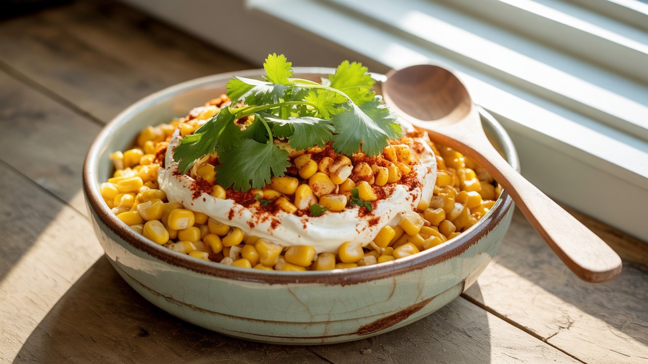 Smoked Street Corn Dip with Cream Cheese