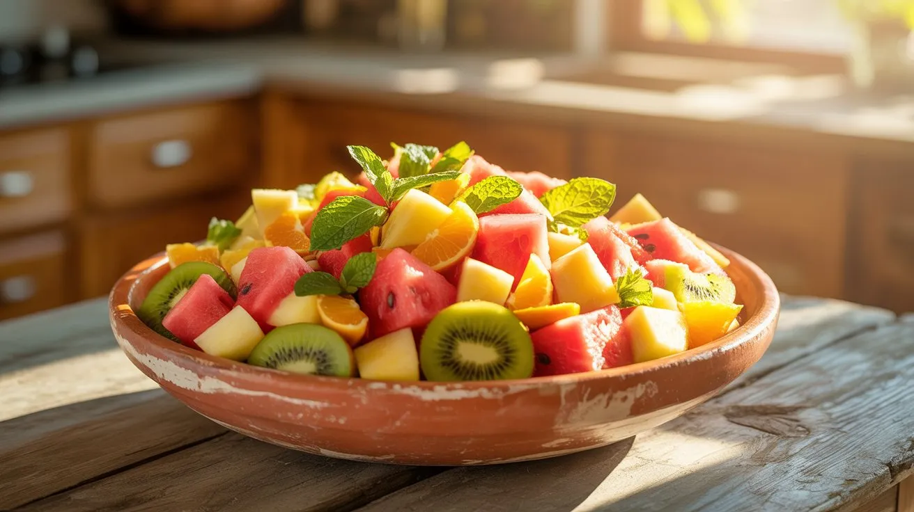 Variations of Fruit Salad Mexican Style