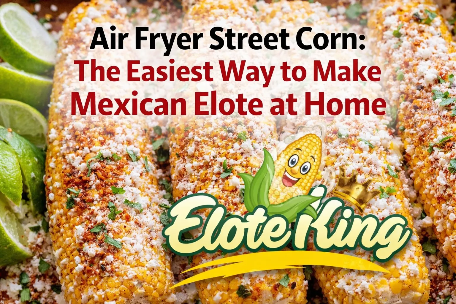 Air Fryer Street Corn: The Easiest Way to Make Mexican Elote at Home