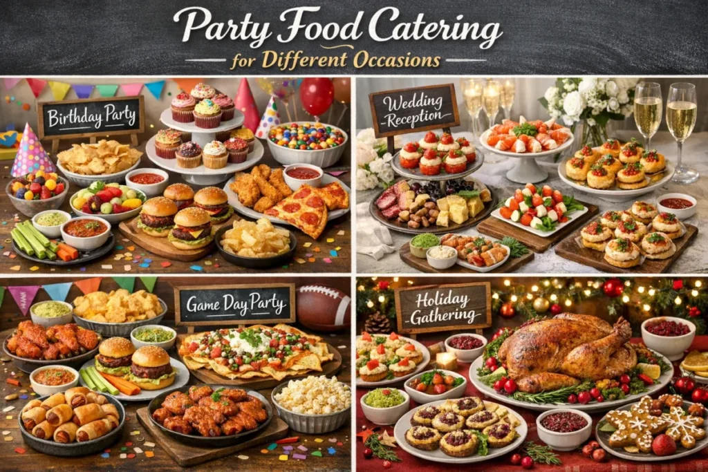 Planning Party Food Catering for Different Occasions